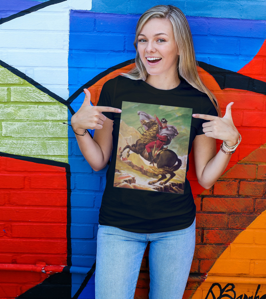 Maximilian Dood Raul Julia M Bison Crossing The Alps T-Shirt