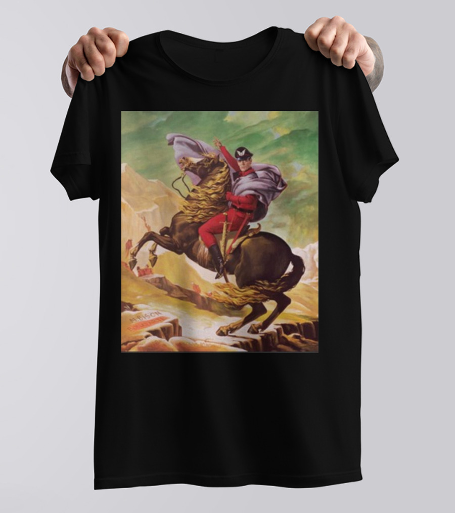 Maximilian Dood Raul Julia M Bison Crossing The Alps T-Shirt