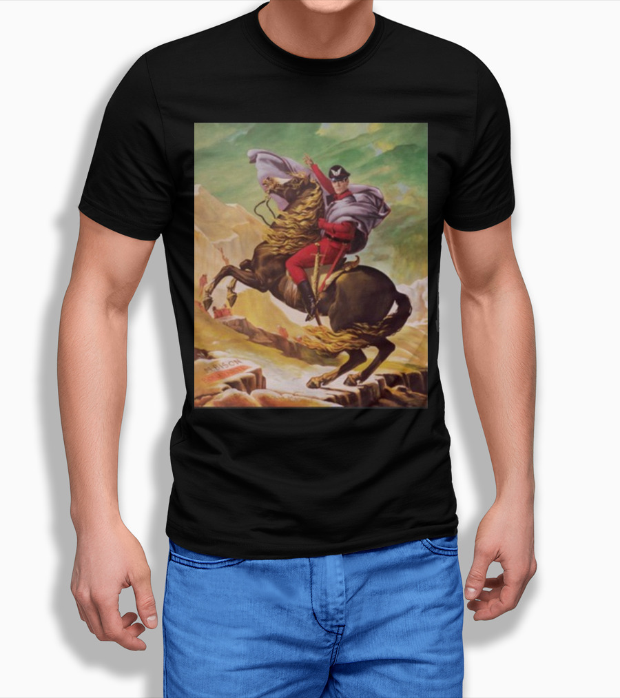 Maximilian Dood Raul Julia M Bison Crossing The Alps T-Shirt