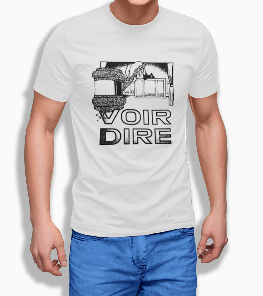 Voir Dire Earl Courtroom Gavel Scene T-Shirt