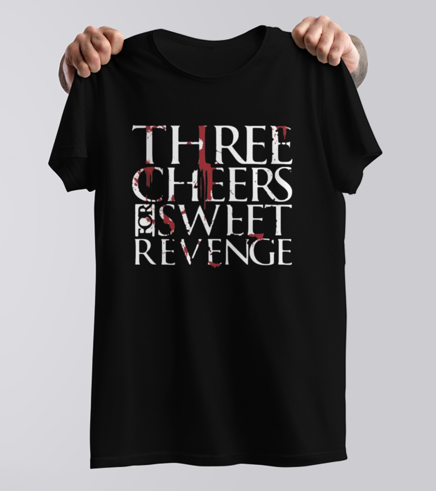 My Chemical Romance Three Cheers For Sweet Revenge Blood Splatter T-Shirt