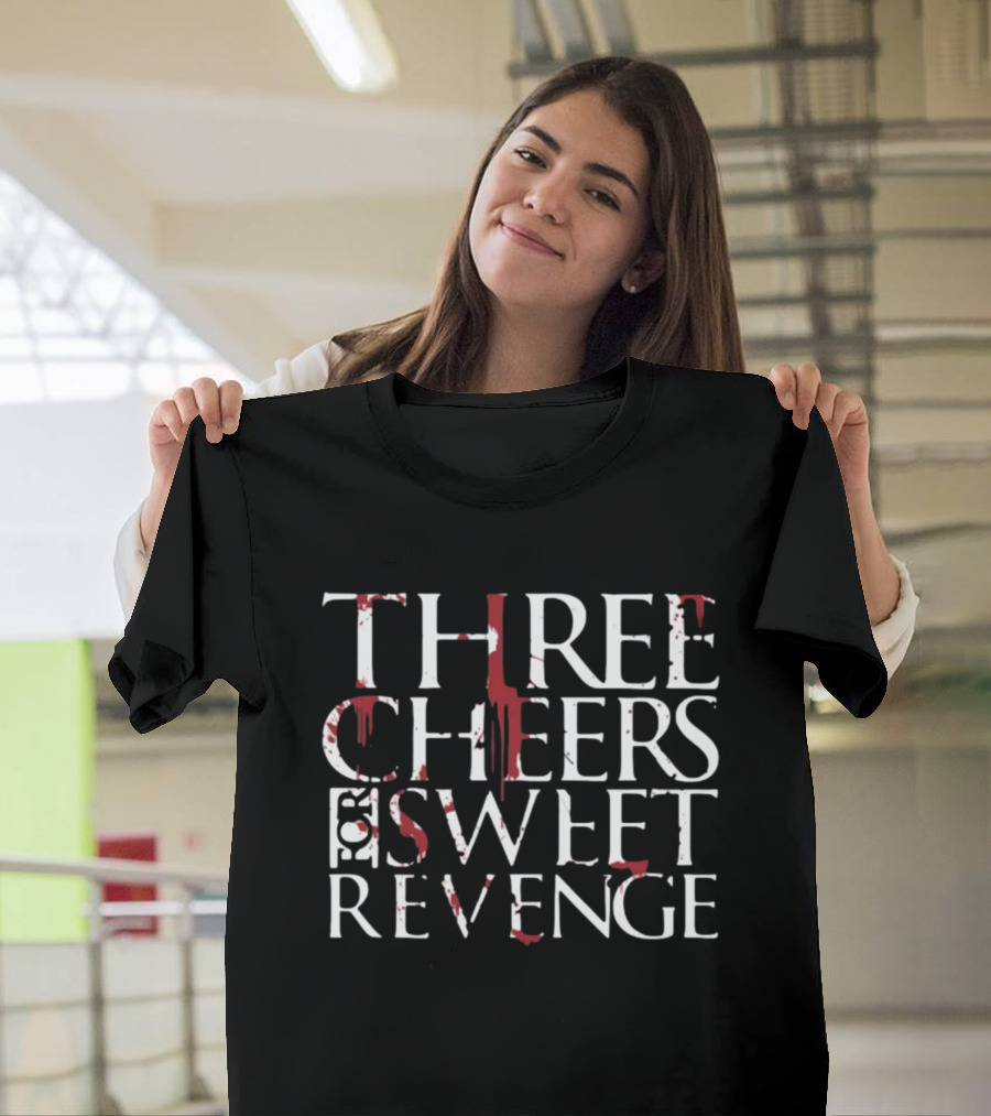 My Chemical Romance Three Cheers For Sweet Revenge Blood Splatter T-Shirt