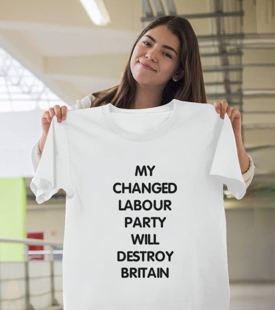 Jeremycordite My Changed Labour Party Will Destroy Britain T-Shirt