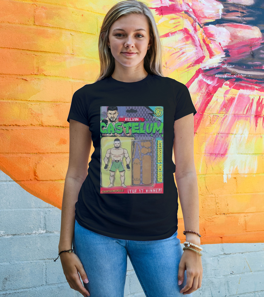 Kelvin Gastelum OnMissionForGold TUF 17 Winner Accessories Included T-Shirt