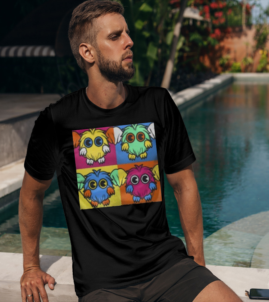 Pvramid Store The Kubirohol Mainstreet Colorful Owl Creatures Quadrant T-Shirt