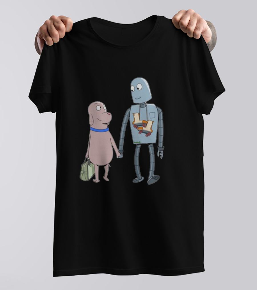 Robot Dreams Dog And Robot Adventure Friends T-Shirt