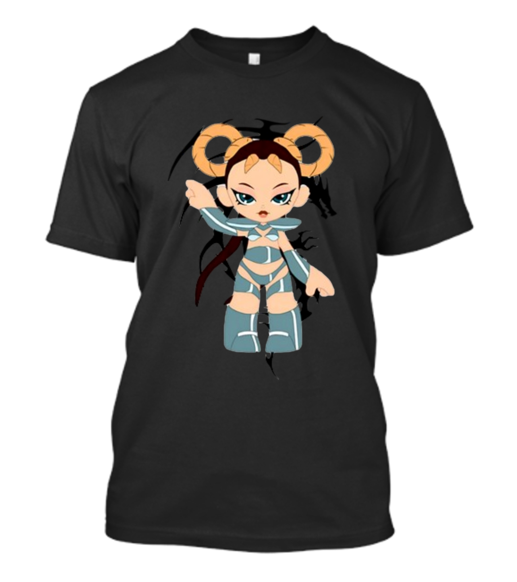 Udiscover Playera Las Eras El Dragón Personaje Chibi Estilo Guerrero T-Shirt