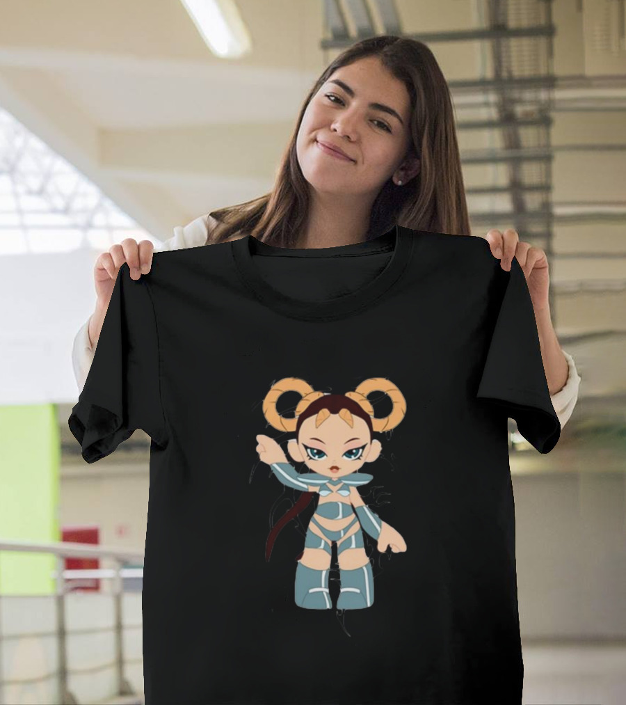 Udiscover Playera Las Eras El Dragón Personaje Chibi Estilo Guerrero T-Shirt