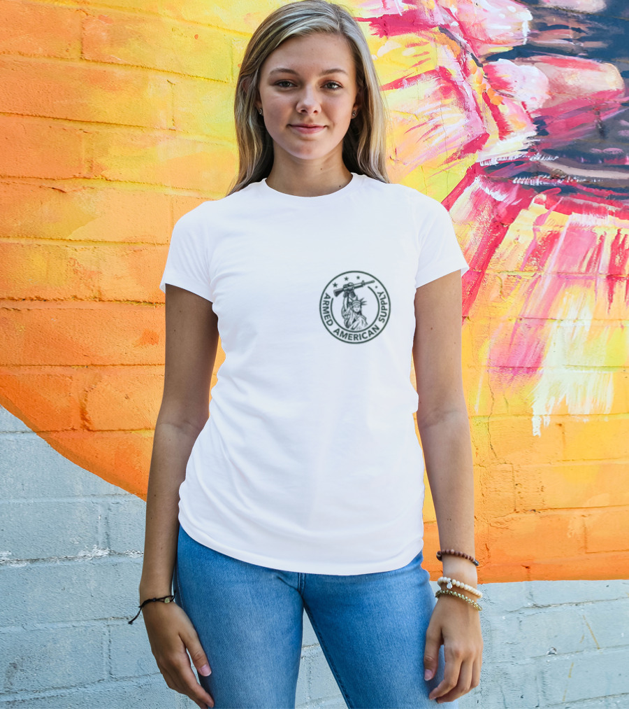 Armed American Supply I Can't Do Both Liberty T-Shirt