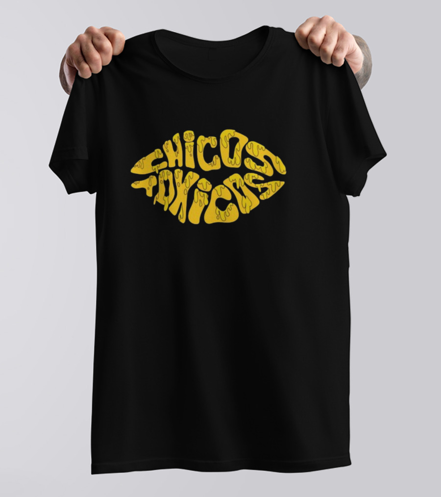 Chicos Toxicos Got Honey Mustard Melting Style Yellow Dripping Text T-Shirt