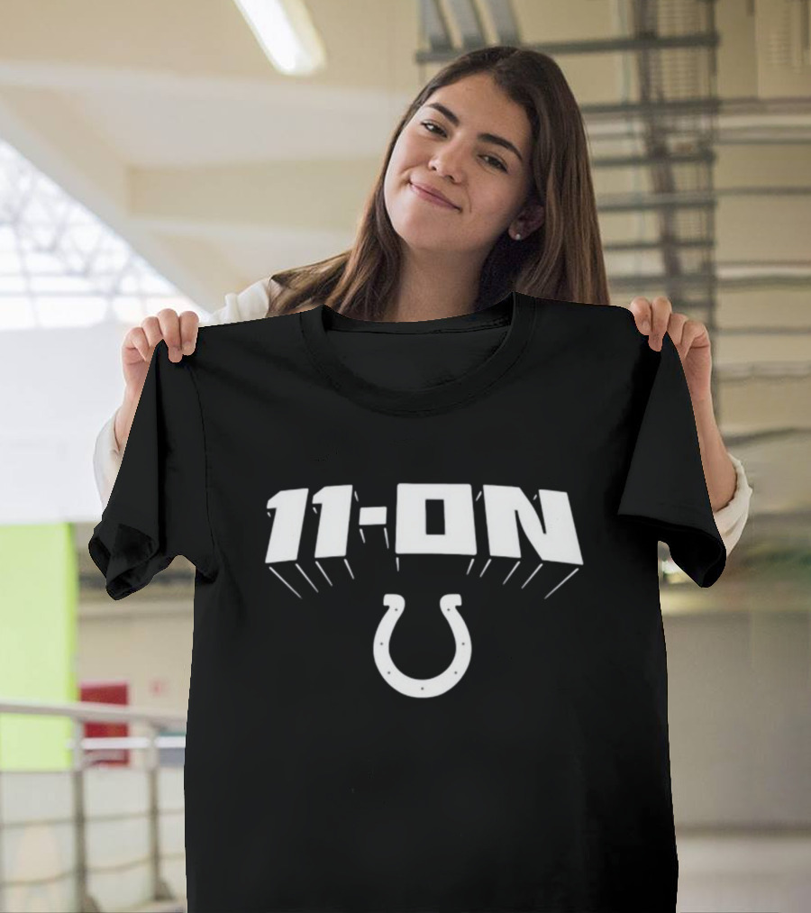 Coltscommunity 11-On Horseshoe T-Shirt