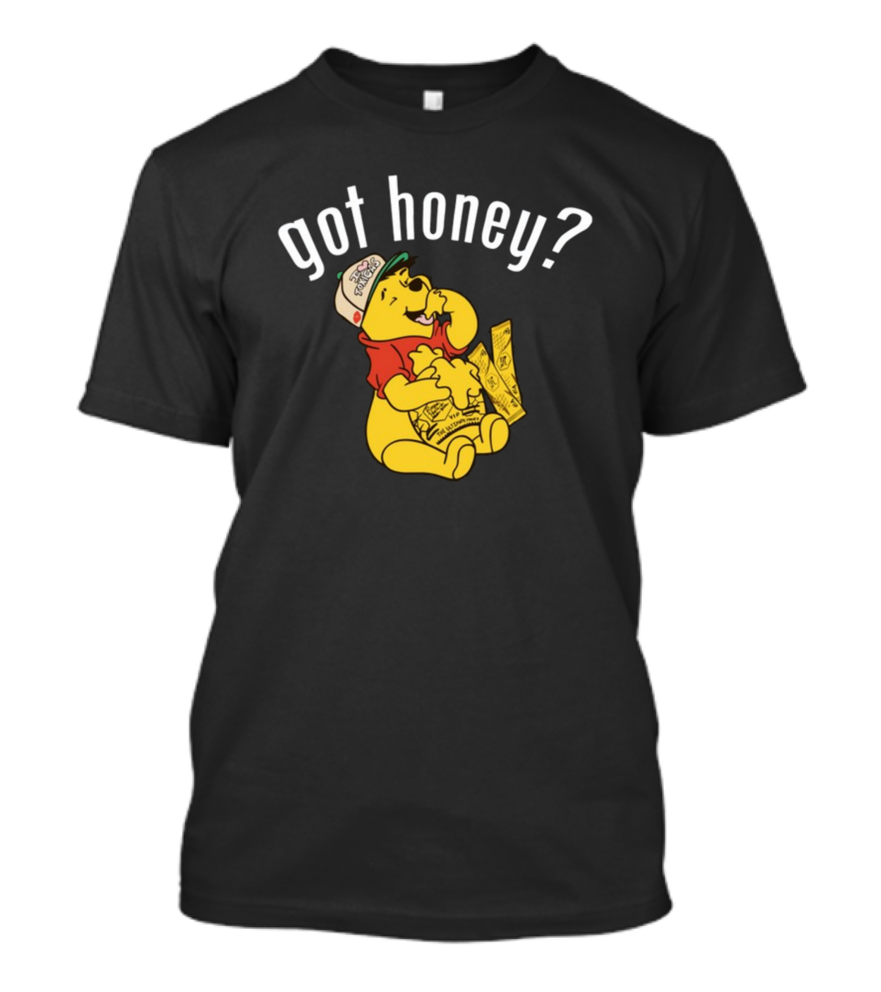Got Honey Honey Mustard Parody With Bear And Three Strips T-Shirt