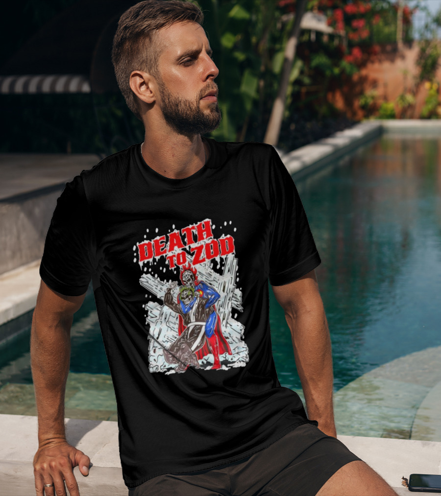 Keon Coleman Death To Zod Superman Parody Heroic T-Shirt