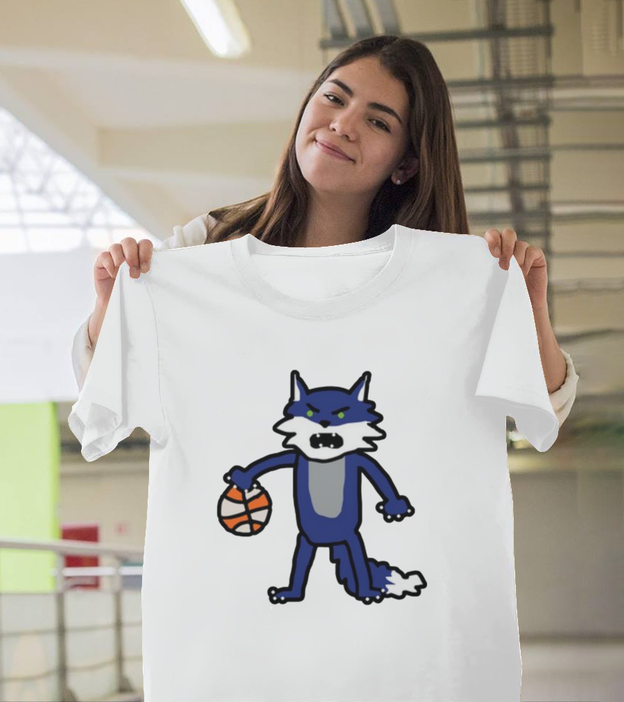 Lynx Paint Night Basketball Wolf T-Shirt