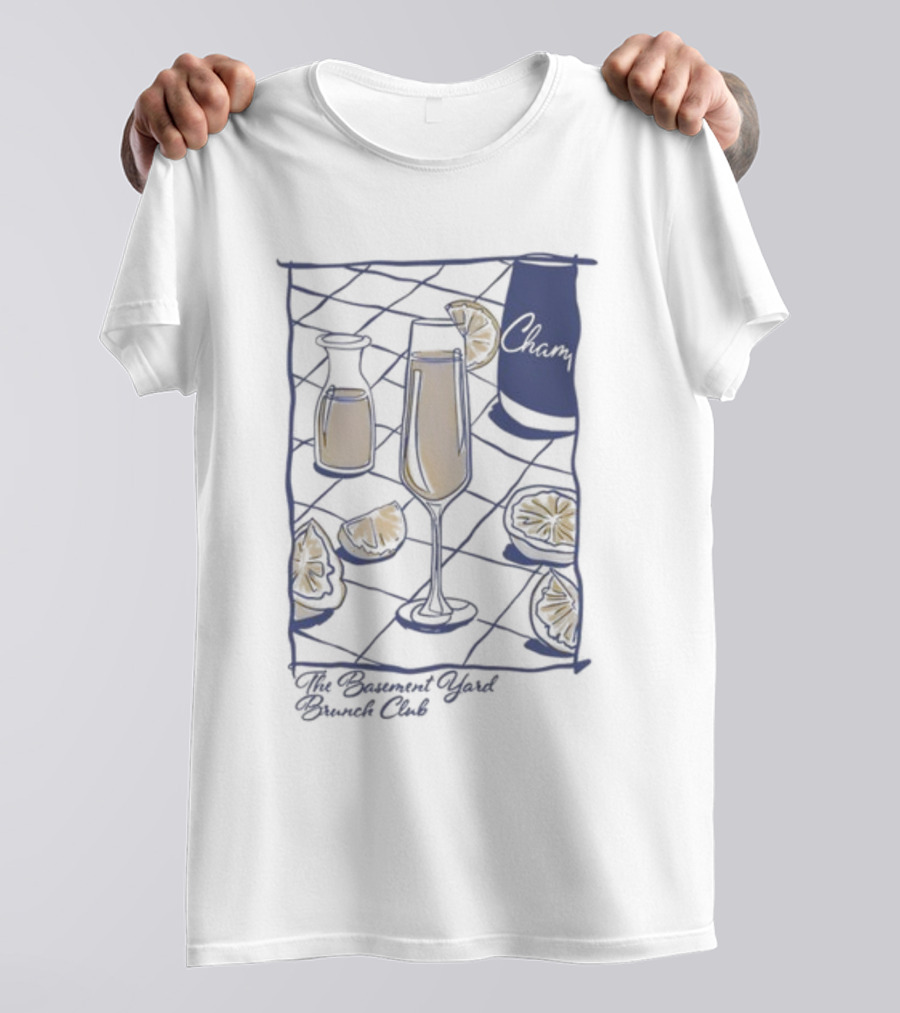 The Basement Yard Brunch Club Charm Mimosa T-Shirt