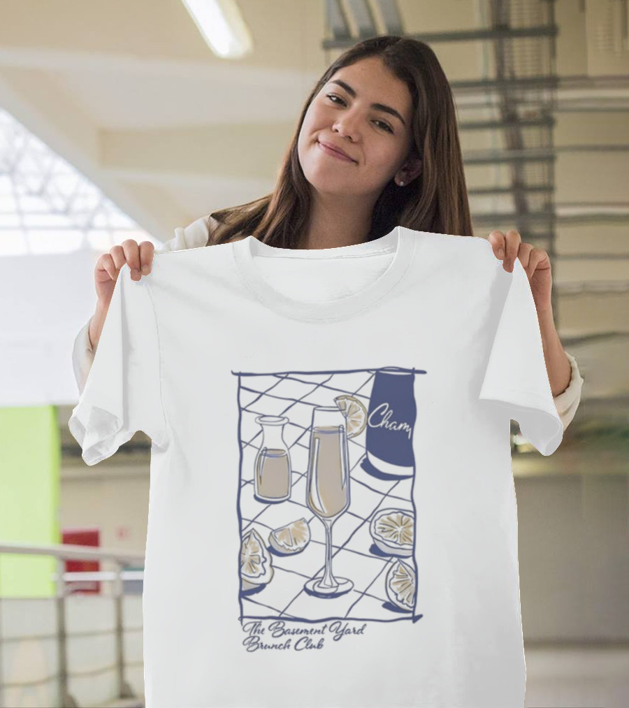 The Basement Yard Brunch Club Charm Mimosa T-Shirt