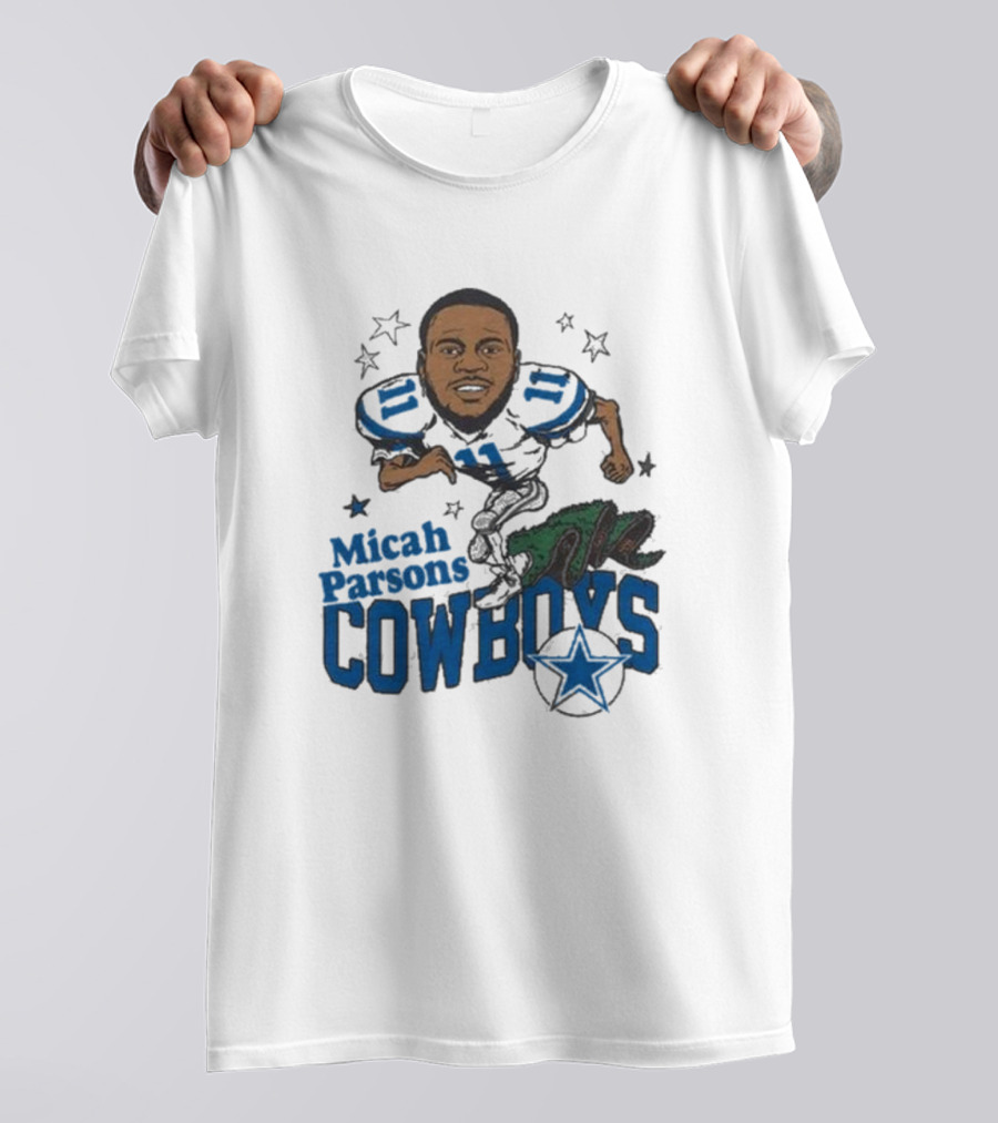 Micah Parsons 11 Dallas Cowboys Star T-Shirt
