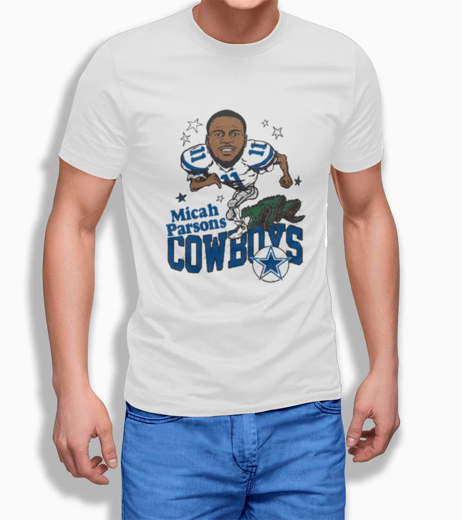 Micah Parsons 11 Dallas Cowboys Star T-Shirt