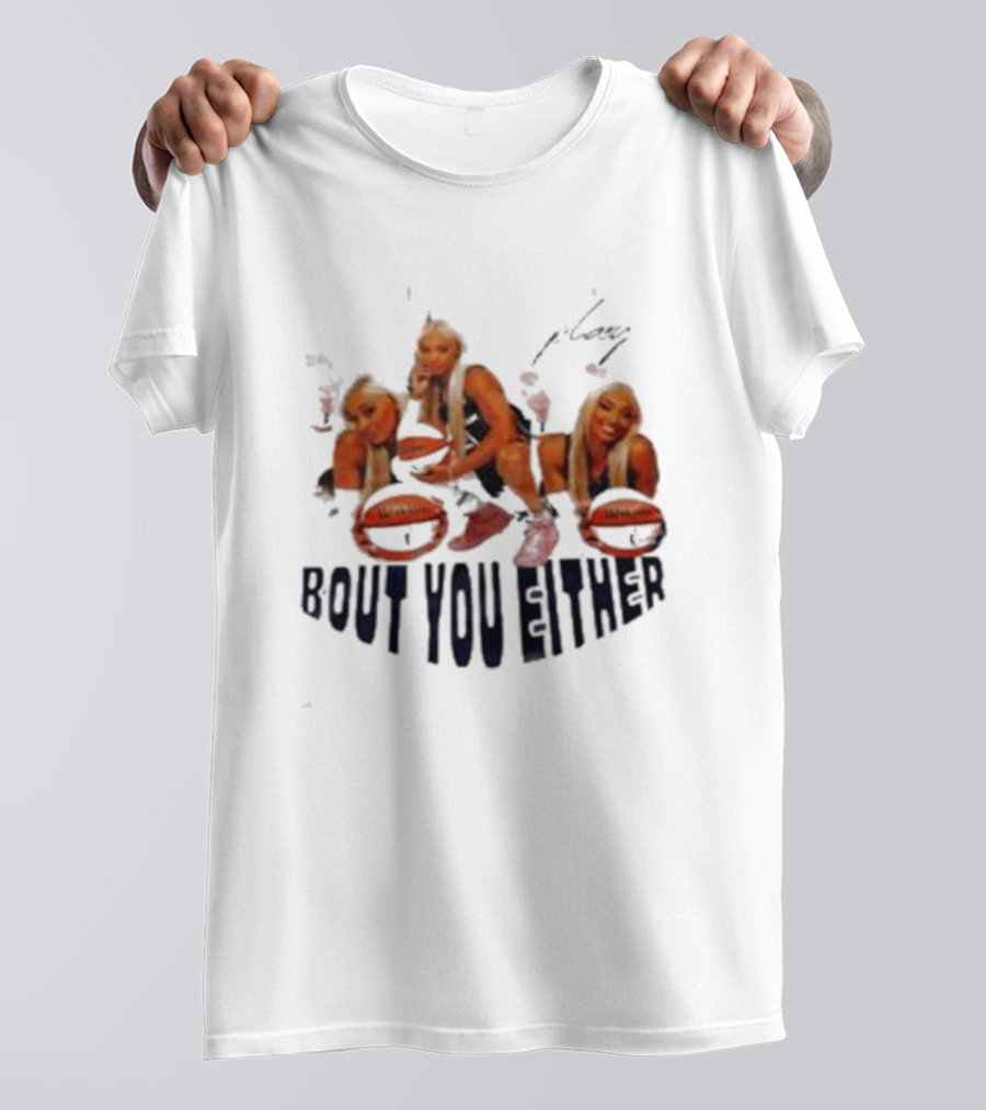DiJonai Carrington Bout You Either Basketball Pose T-Shirt