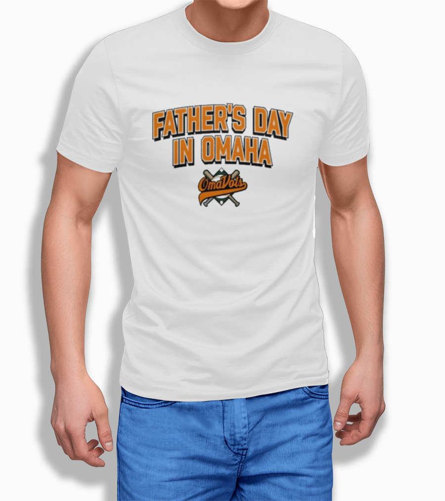 Father's Day In Omaha OmaVols Baseball T-Shirt