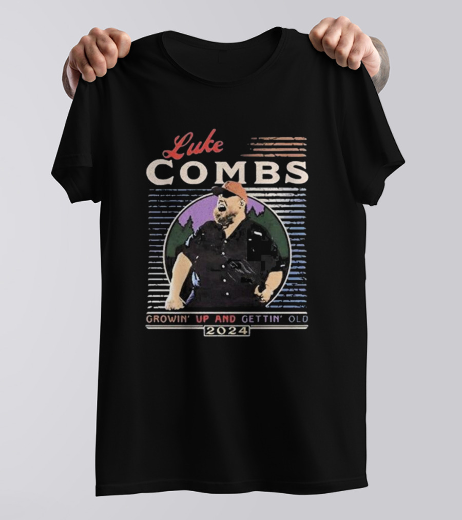 Luke Combs Growin’ Up And Gettin’ Old T-Shirt