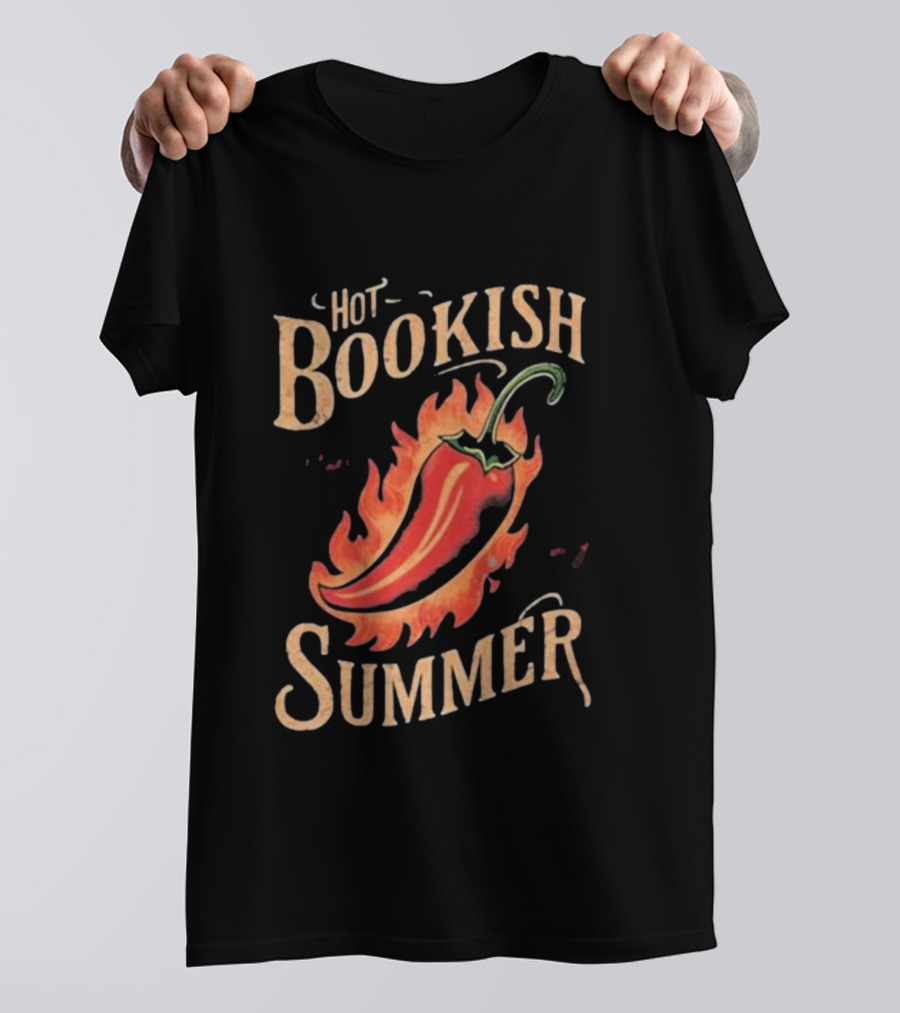 Hot Bookish Summer Pepper On Fire T-Shirt