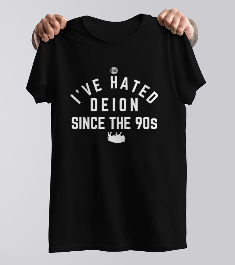 I've Hated Deion Since The 90s Football Pig T-Shirt