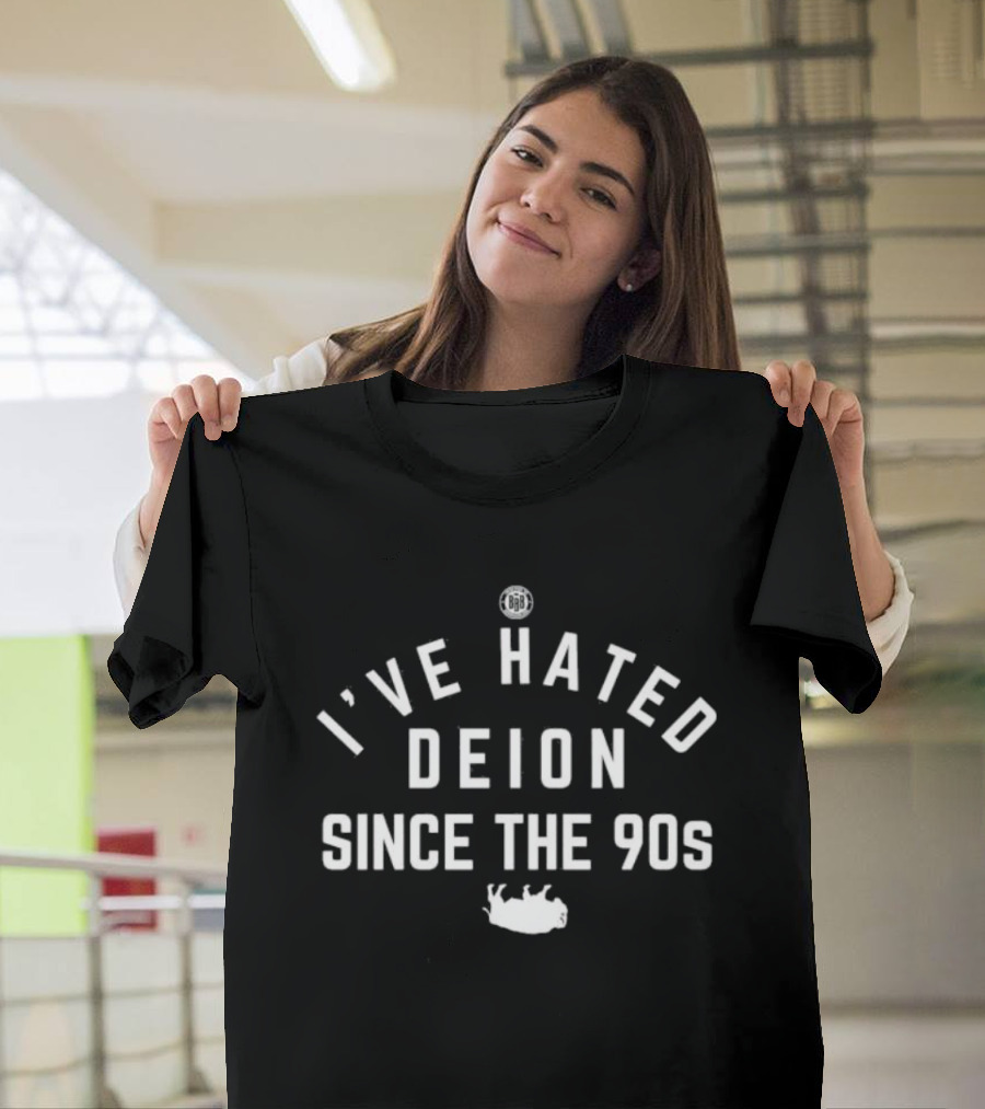 I've Hated Deion Since The 90s Football Pig T-Shirt