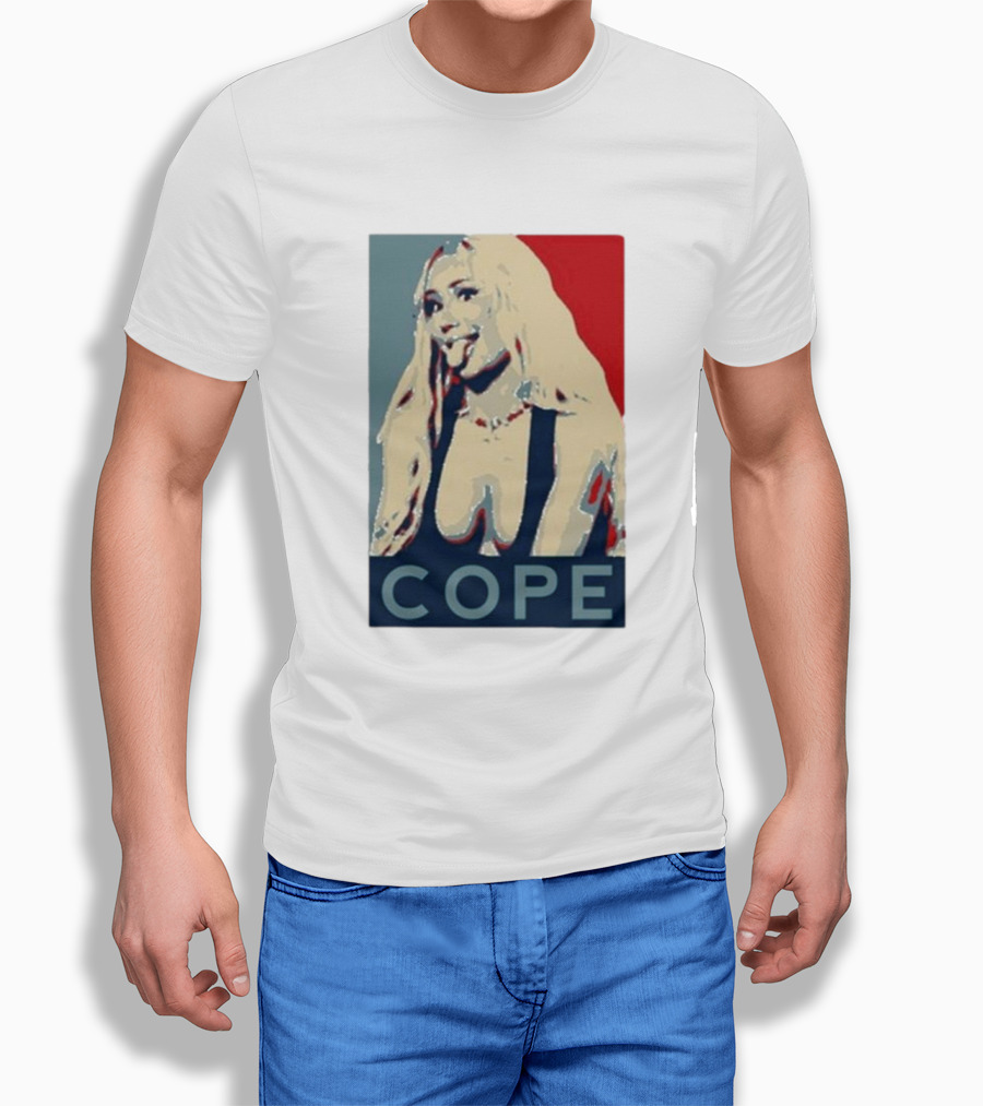 Cope Iggy Azalea Style Image T-Shirt
