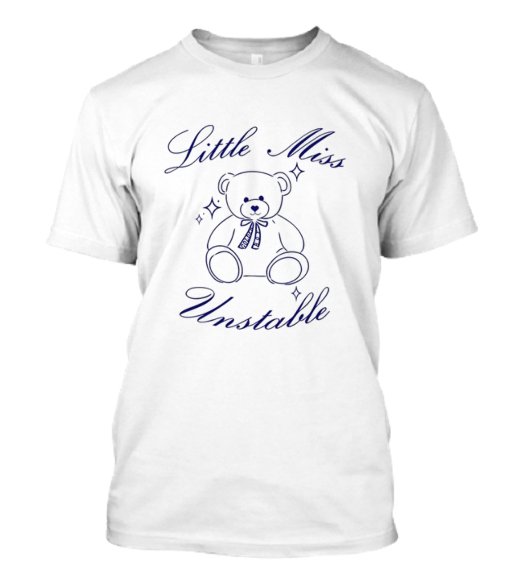 Maisie Peters Little Miss Unstable Teddy Bear With Stars T-Shirt
