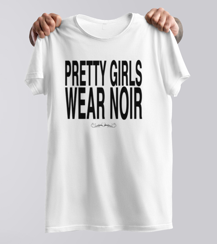 Pretty Girls Wear Noir Enigmatic T-Shirt