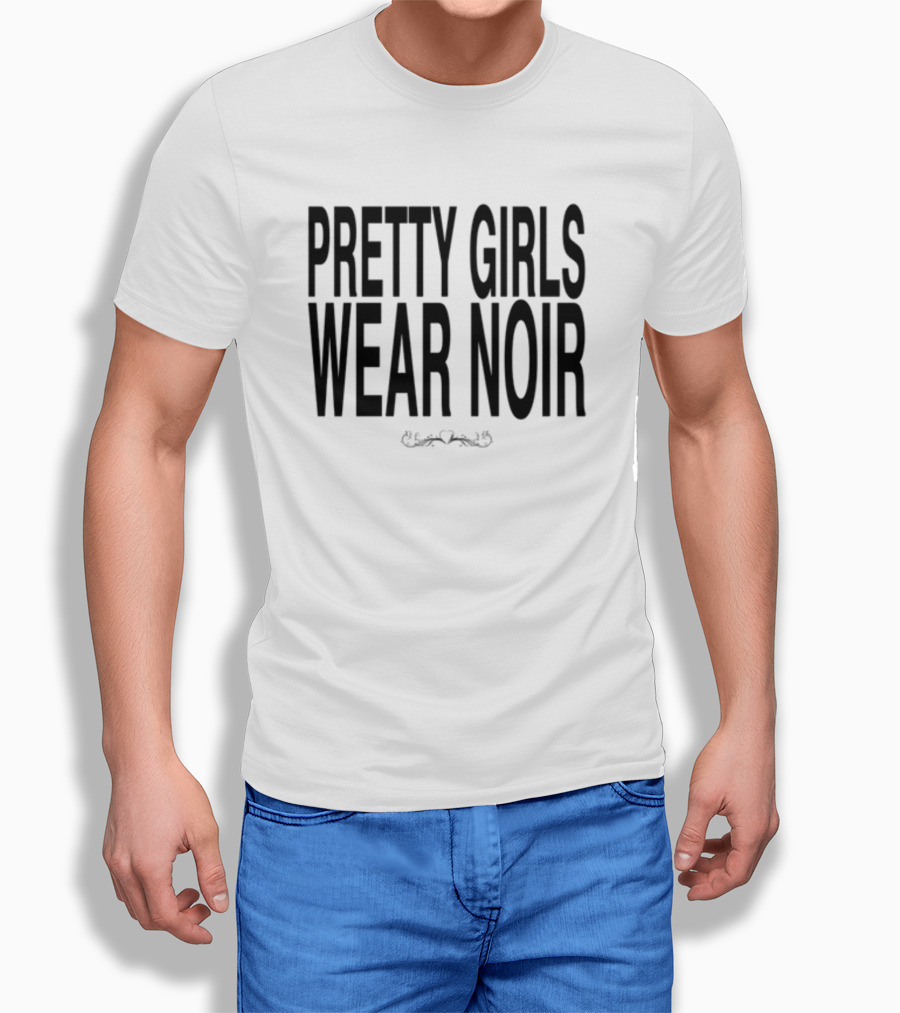 Pretty Girls Wear Noir Enigmatic T-Shirt