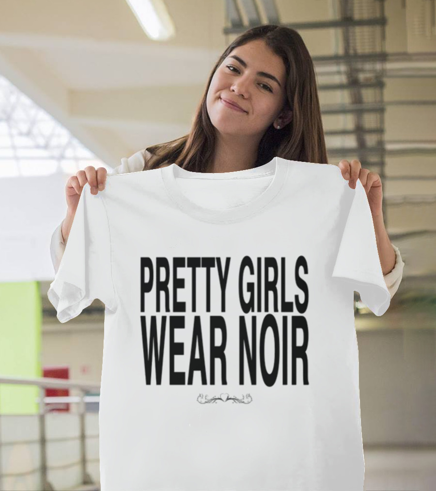 Pretty Girls Wear Noir Enigmatic T-Shirt