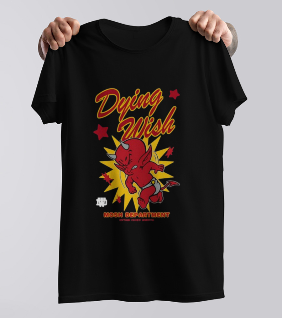 Dying Wish Devil Mosh Department Established Forever T-Shirt