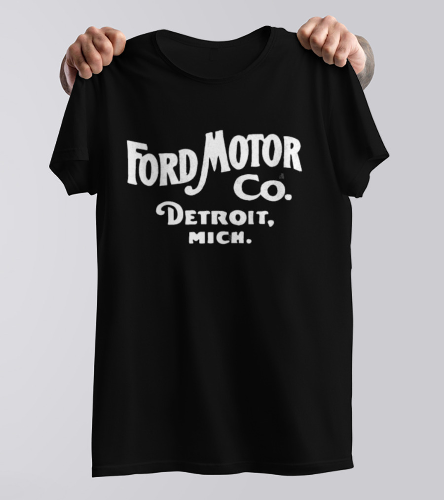 Ford Motor Co Vintage Detroit Mich T-Shirt