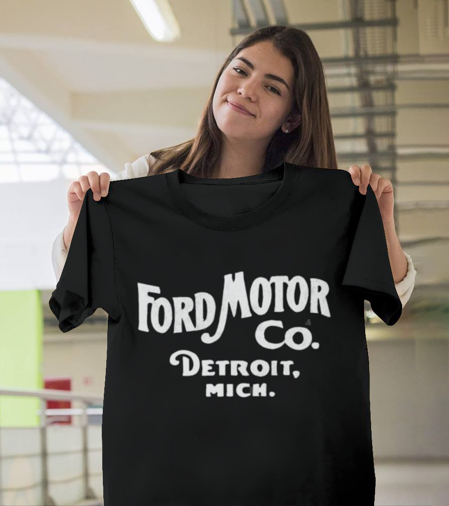 Ford Motor Co Vintage Detroit Mich T-Shirt