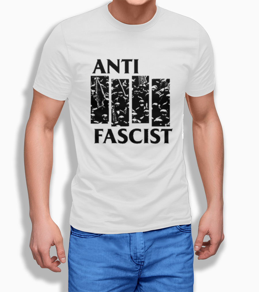 Jim Jarmusch Anti Fascist Punk Band Logo Influence T-Shirt