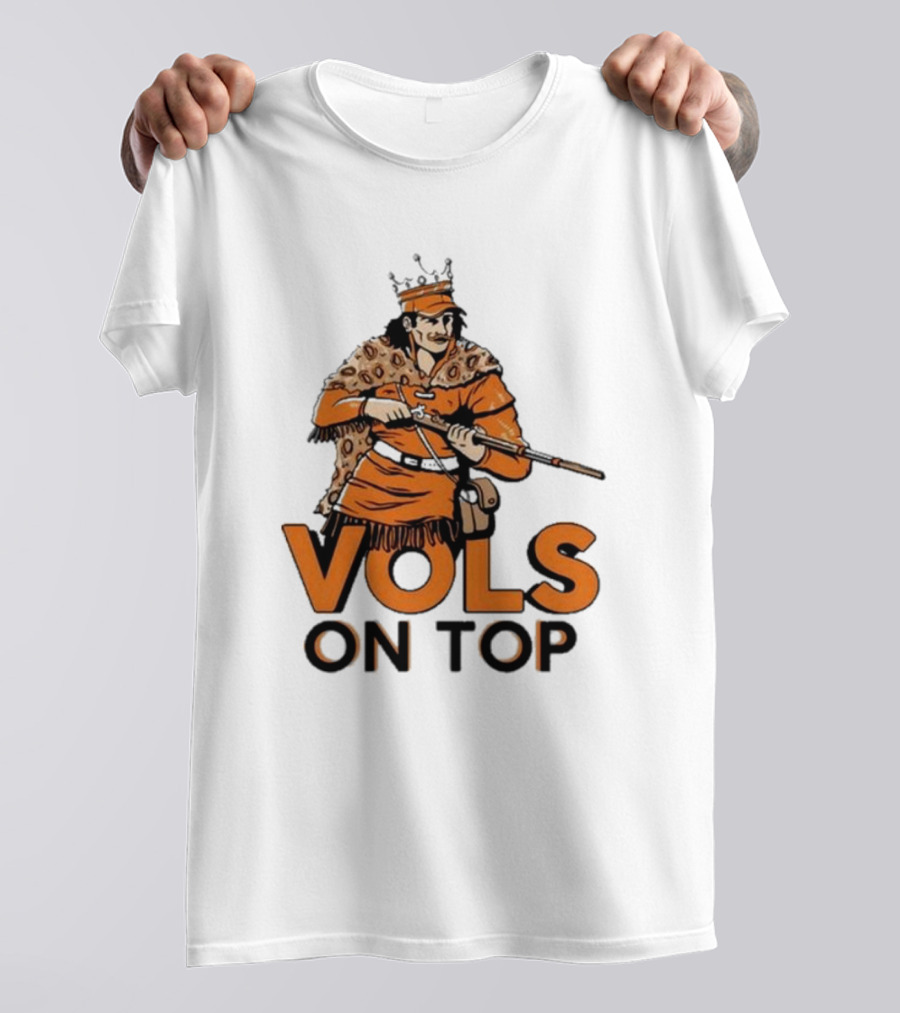 Old Row Vols On Top World Champs Vols On Top T-Shirt