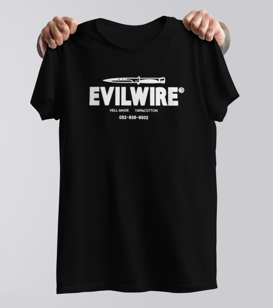 Evilwire Hell Made 100% Cotton 052-938-8502 T-Shirt