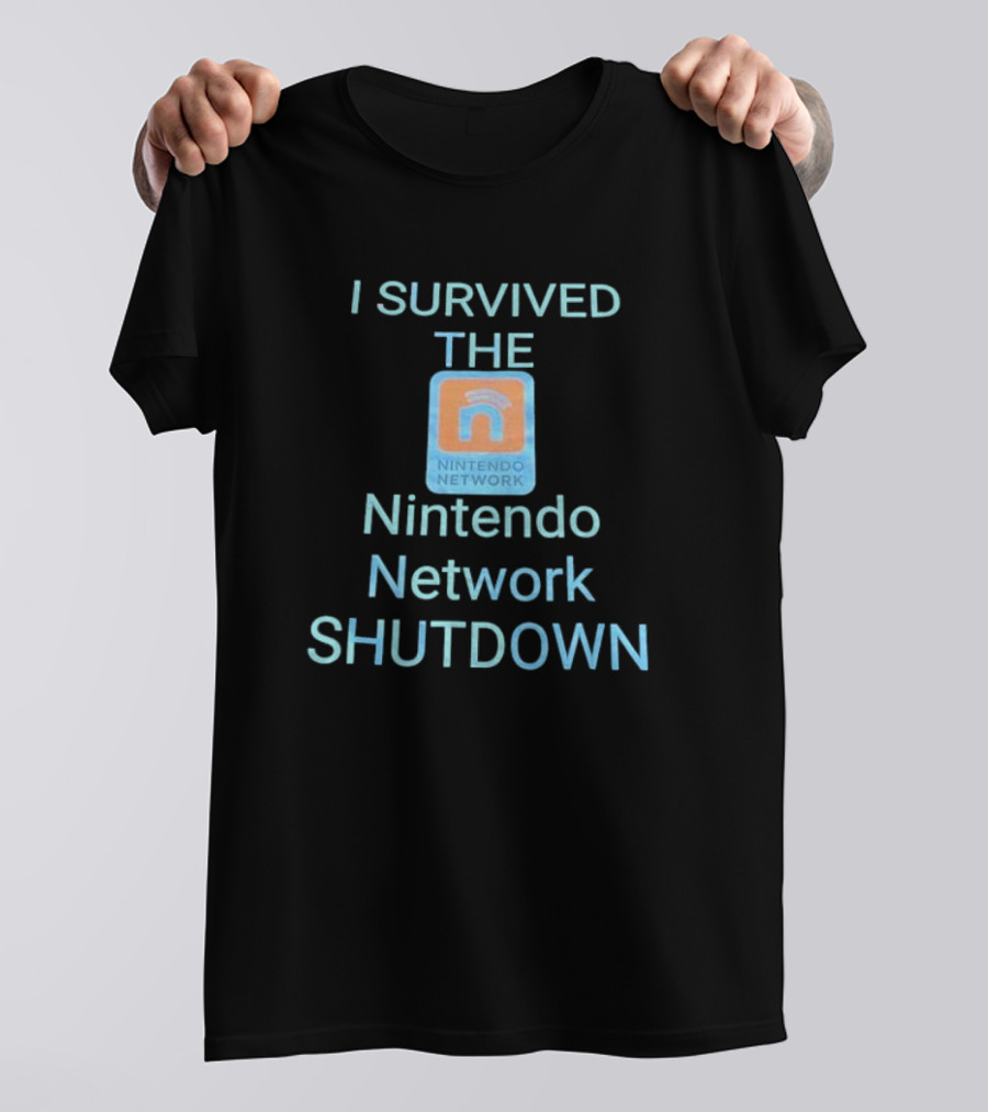 I Survived The Nintendo Network Shutdown Nintendo Network T-Shirt