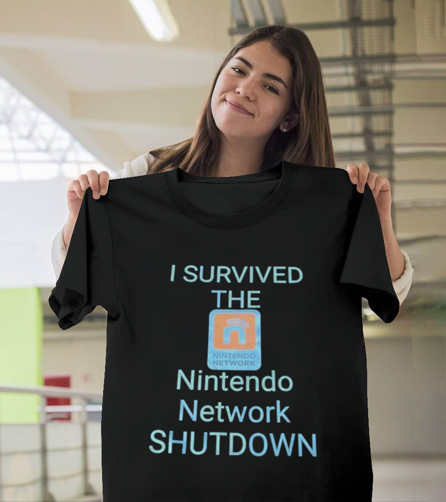 I Survived The Nintendo Network Shutdown Nintendo Network T-Shirt