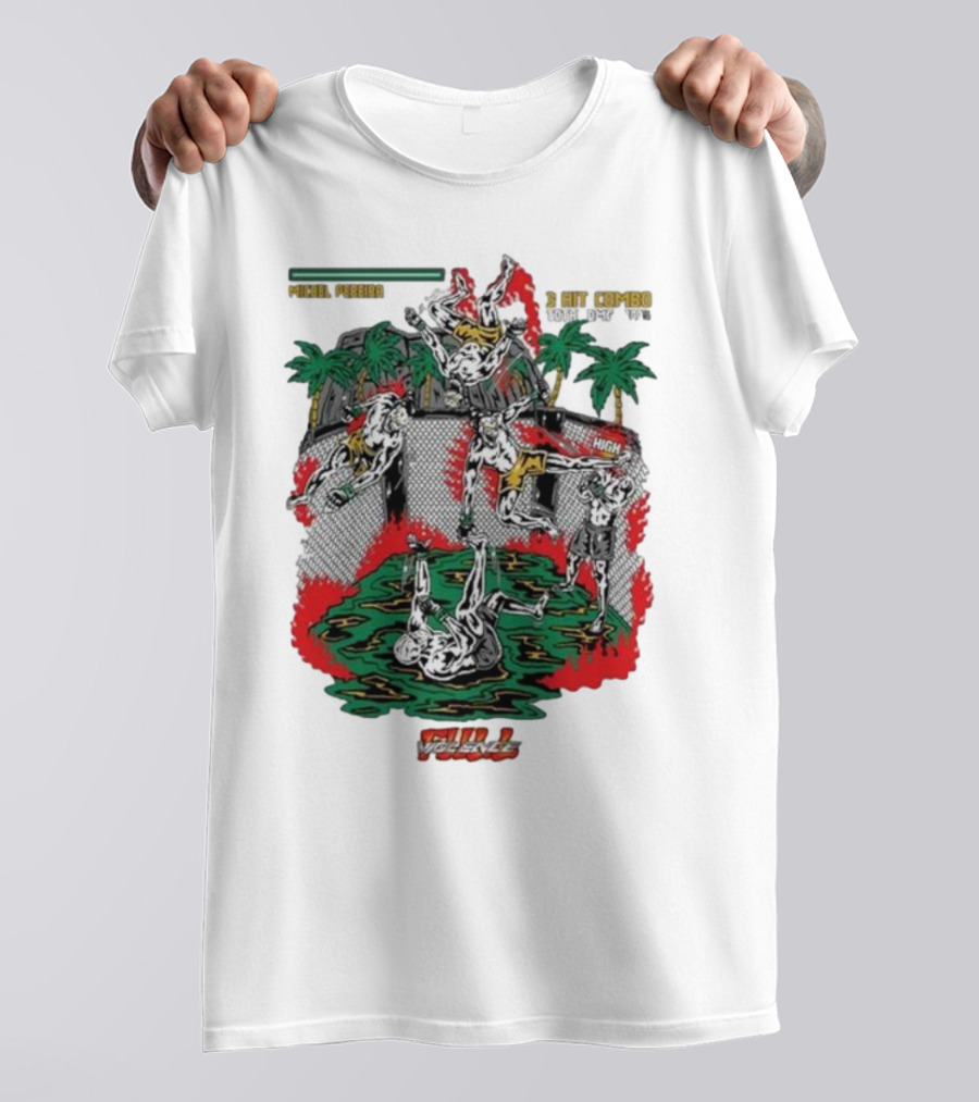 Michel Pereira Full Violence 8 Hit Combo Total Opp KO High T-Shirt