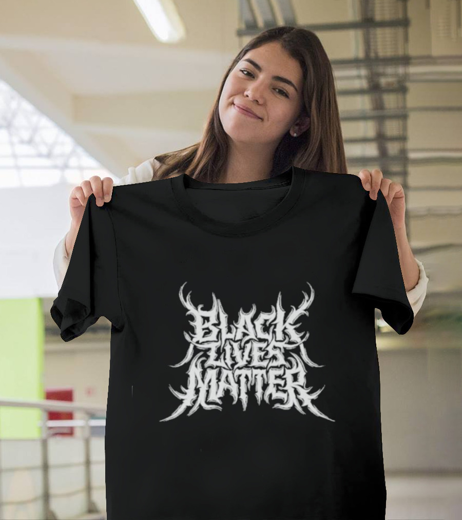 Ify Nwadiwe Black Lives Matter Metal T-Shirt