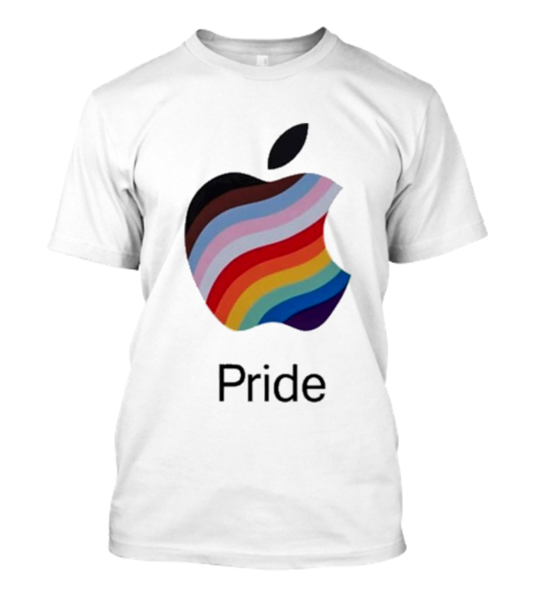 Apple Pride Rainbow T-Shirt