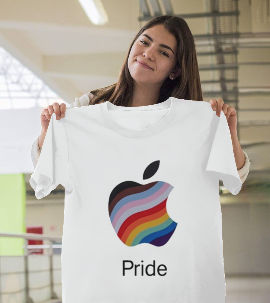 Apple Pride Rainbow T-Shirt