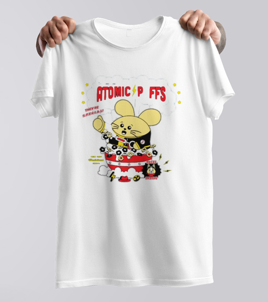 Fatrabbitfarm Atomic Puffs They’re Special Made From Wasteland Scraps Prize Inside⚡ T-Shirt