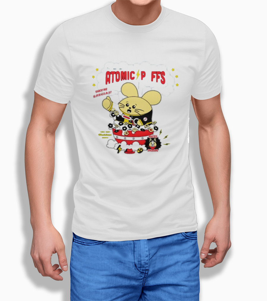 Fatrabbitfarm Atomic Puffs They’re Special Made From Wasteland Scraps Prize Inside⚡ T-Shirt