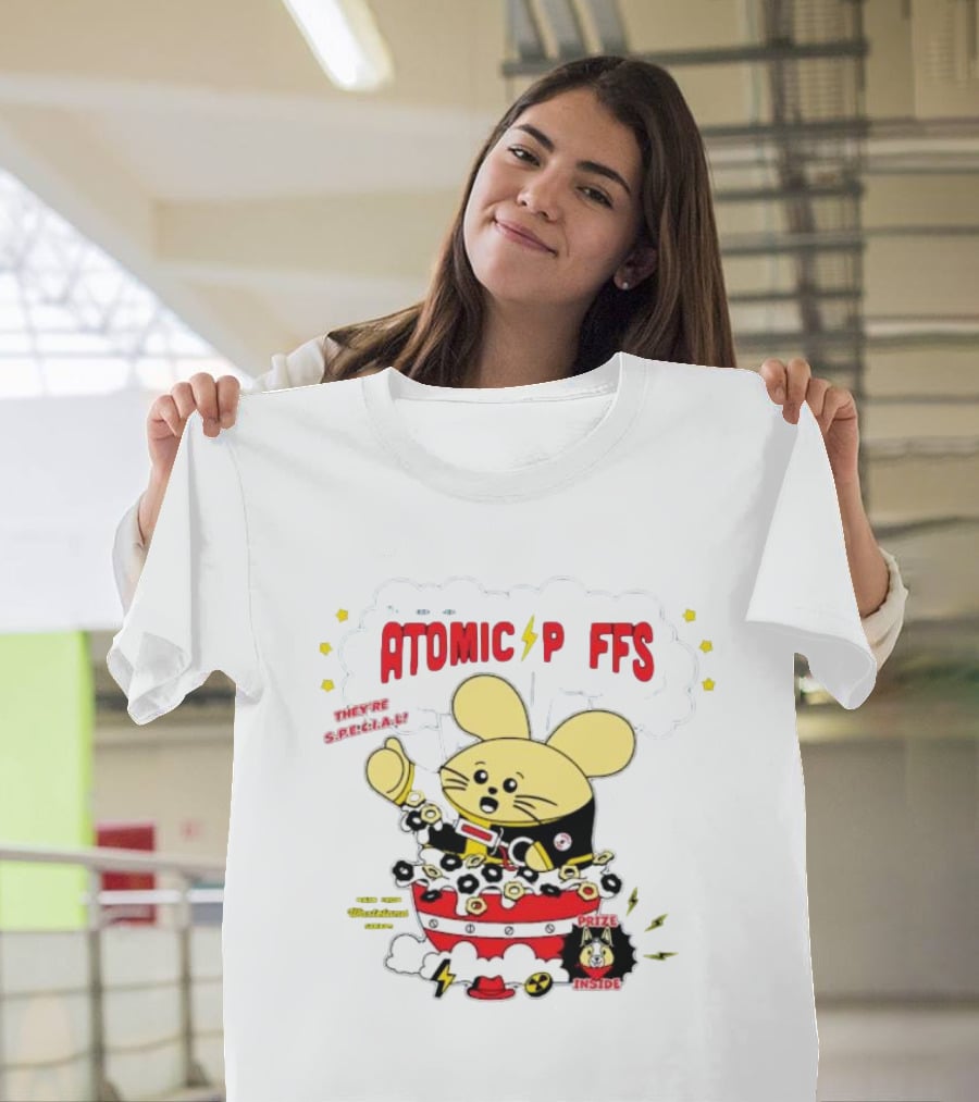 Fatrabbitfarm Atomic Puffs They’re Special Made From Wasteland Scraps Prize Inside⚡ T-Shirt