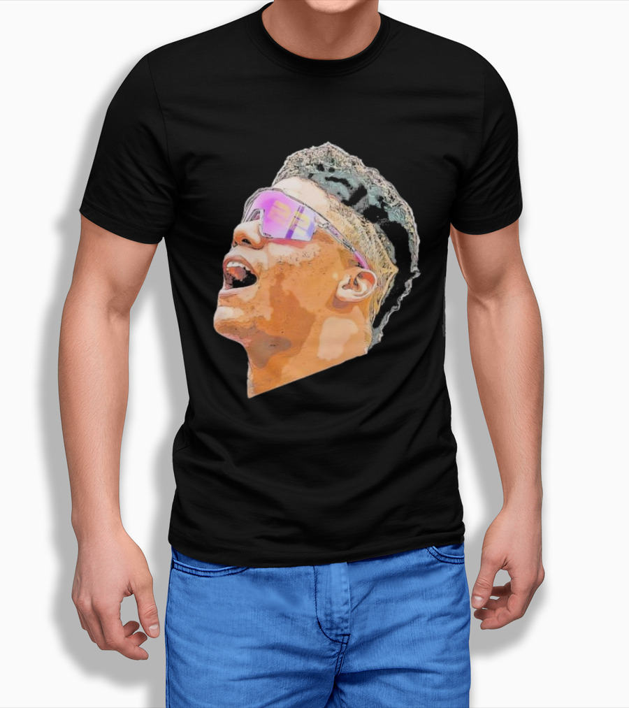 Hal Steinbrenner Soto Fathead Sunglasses T-Shirt