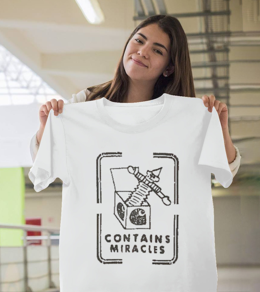 Carhartt Wip Miracle Box Jack-in-the-Box Contains Miracles T-Shirt